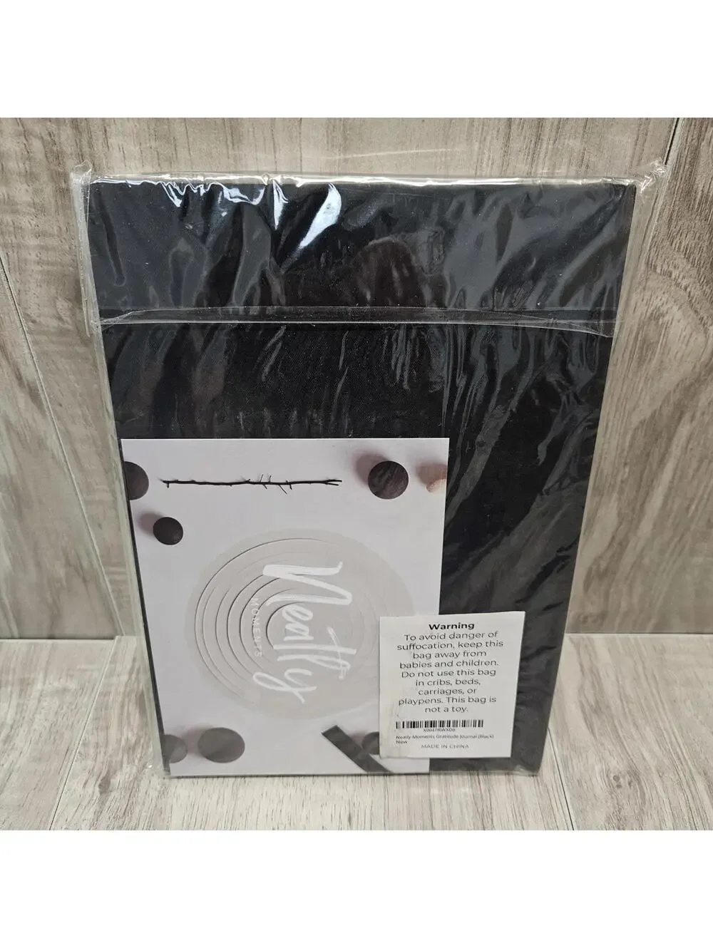 New Gratitude Journal - Black Hardcover